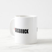 私はインスブルックを愛します コーヒーマグカップ (正面左)