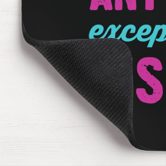 私はインスリン糖尿病を作る以外は何でもできるおもしろい マウスパッド (コーナー)