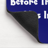 私はインターネットが発明される前の系統学者だった マウスパッド (コーナー)