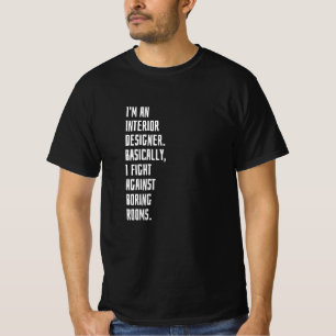 私はインテリアデザイナー Tシャツ
