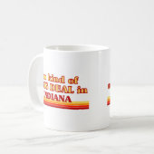 私はインディアナで大きな取引をしている コーヒーマグカップ (正面左)