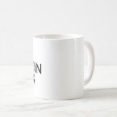 私はインディアナに人がいる コーヒーマグカップ (正面右)