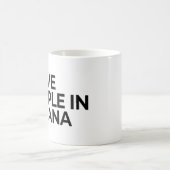 私はインディアナに人がいる コーヒーマグカップ (中央)