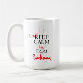 私はインディ保アナ出身なので、落ち着かない コーヒーマグカップ (左)