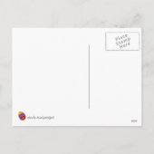 私はイースターのために家です! シーズンポストカード (裏面)