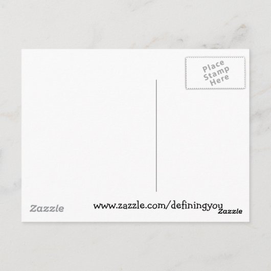 私はウィスコンシンを愛します ポストカード (裏面)