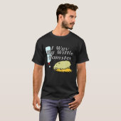私はウィットル・ハムスターを見る Tシャツ (正面フル)