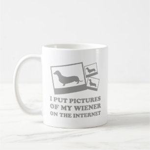 私はウィナーの写真をインターネットコーヒーに入れる コーヒーマグカップ