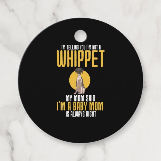 私はウィペットではないと言う フェイバータグ (正面)