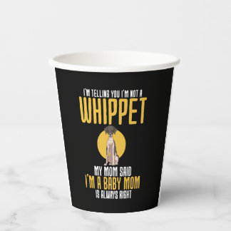 私はウィペットではないと言う 紙コップ