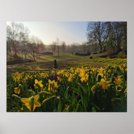 私はウィリアム・ワーズワースの雲のように寂しくさまよった ポスター