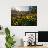 私はウィリアム・ワーズワースの雲のように寂しくさまよった ポスター (ホームオフィス)