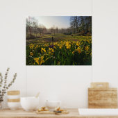 私はウィリアム・ワーズワースの雲のように寂しくさまよった ポスター (キッチン)