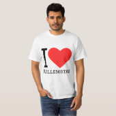 私はウィレムスタットが好き Tシャツ (正面フル)