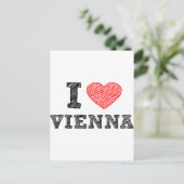 私はウィーンを愛します ポストカード (スタンド正面)