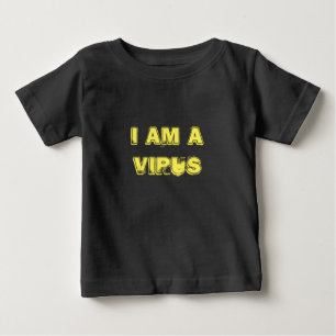 私はウイルス ベビーTシャツ