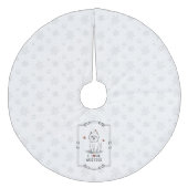 私はウェスティーズが大好き – 西ハイランドホワイトテリア フリース ツリースカート (正面)