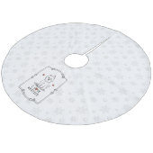 私はウェスティーズが大好き – 西ハイランドホワイトテリア フリース ツリースカート (アングル)