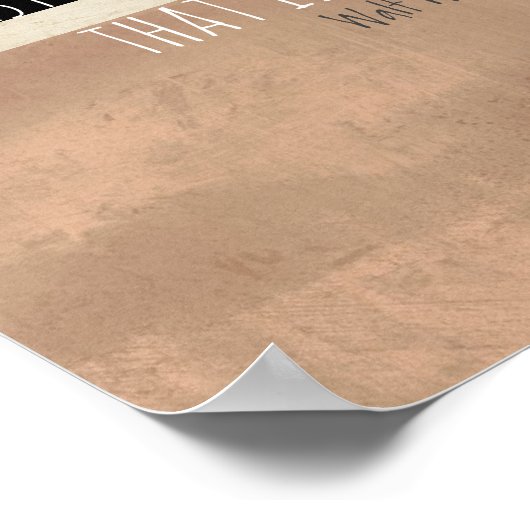 私はウォルト感動的・ホイットマンの文学引用文 ポスター (角)