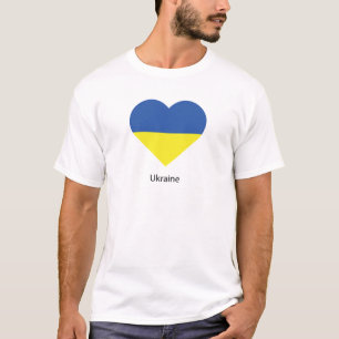 私はウクライナが大好き Tシャツ