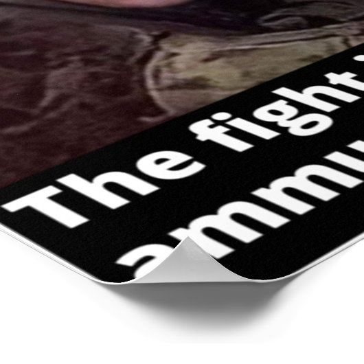 私はウクライナと立ち、私はゼレンスキーと立つ ポスター (角)