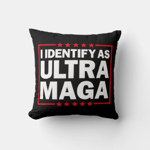 私はウルトラMagaウルトラMagaとOとして誇りを持った識別する クッション