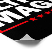 私はウルトラMagaウルトラMagaとOとして誇りを持った識別する ポスター (角)