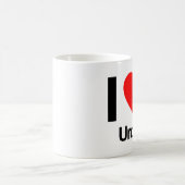 私はウルドゥが大好きだ コーヒーマグカップ (中央)