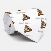 私はウンチのemojiを与えません ネクタイ (ロール)