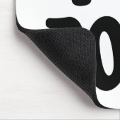 私はウンチを愛します マウスパッド (コーナー)