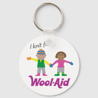 私はウールエイドキーチェーン用ニット キーホルダー