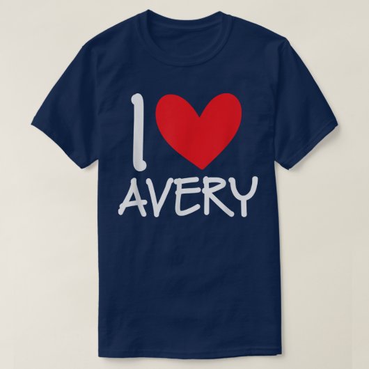 私はエイブリネーム男パーソナライズされたのBFFの友人 Tシャツ (デザイン正面)