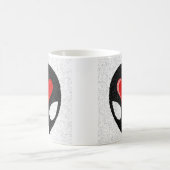 私はエイリアンを愛します! コーヒーマグカップ (中央)