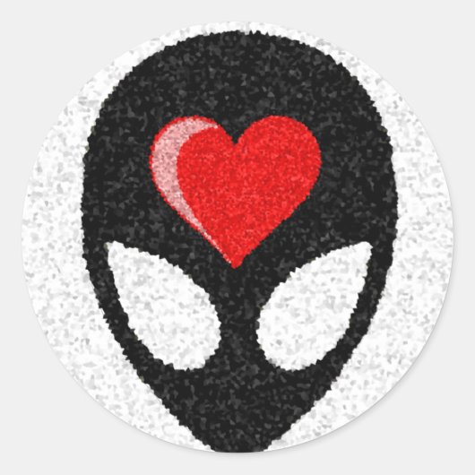 私はエイリアン! ラウンドシール (正面)