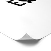 私はエクササイズ ポスター (角)