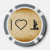 私はエクササイズ ポーカーチップ (裏面)