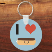 私はエクラワールが大好き キーホルダー (正面)