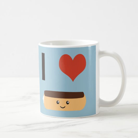 私はエクラワールが大好き コーヒーマグカップ (右)