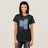 私はエステ違うティックVaporwave 90's Tシャツ (正面フル)