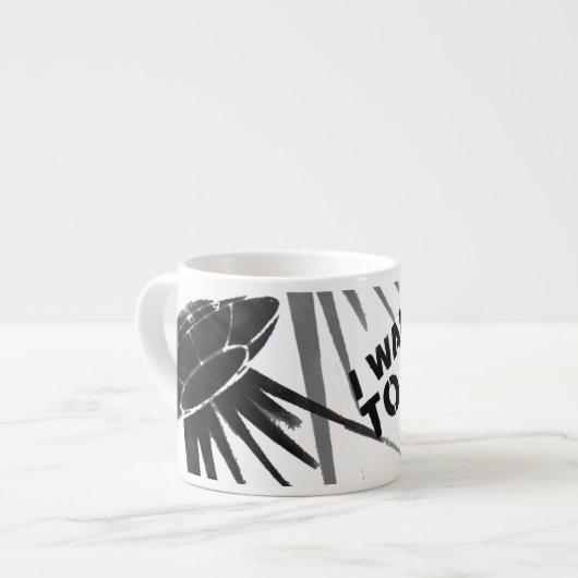 私はエスプレッソのマグ大きく行きたいと思います エスプレッソカップ (正面左)