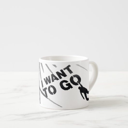 私はエスプレッソのマグ大きく行きたいと思います エスプレッソカップ (正面右)