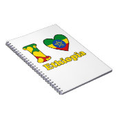 私はエチオピアが大好きだ ノートブック (右側)