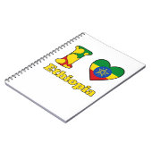 私はエチオピアが大好きだ ノートブック (左側)