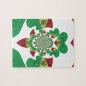 私はエチオピア愛ラブルハート色 ジグソーパズル (横)