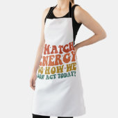 私はエネルギーにマッチするので、今日の皮肉な行動をどのように行うか エプロン (インサイチュ)