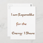 私はエネルギーIの共有.png ポストカード (正面/裏面)