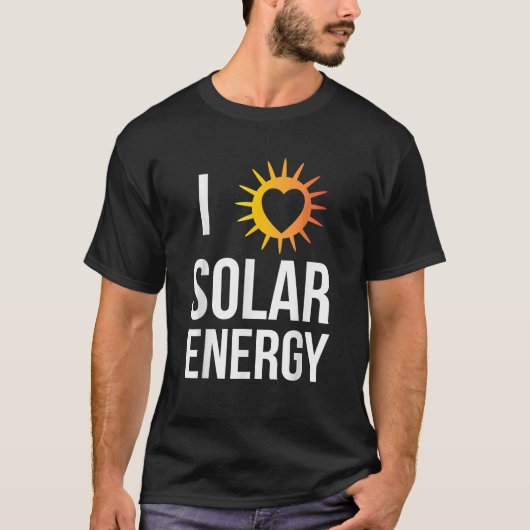 私はエネル太陽のギーおもしろい太陽の愛ギフト男性へW Tシャツ (正面)