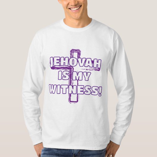 私はエホバの証人です！ Tシャツ (正面)