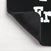 私はエリカハートTシャツが大好き マウスパッド (コーナー)