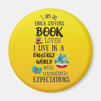 私はエリカ・スティーブンスのファンタジーブックの世界に住んでいる マグネット